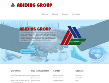 Tablet Screenshot of abidinggroupbd.com